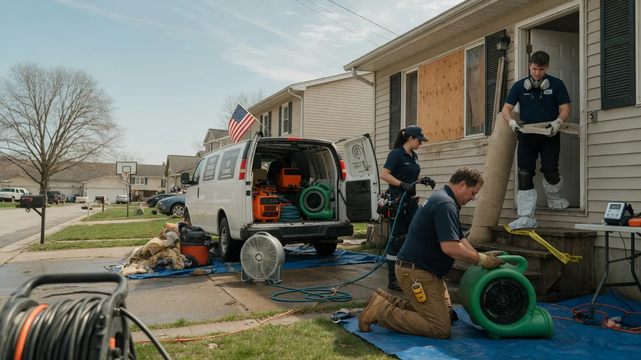 Water Damage Restoration in Lizemores, WV near me